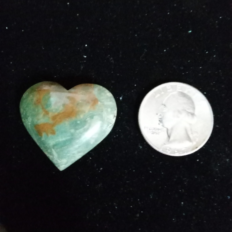 Eliza Turquoise Heart