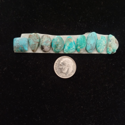 Mixed Turquoise Strip