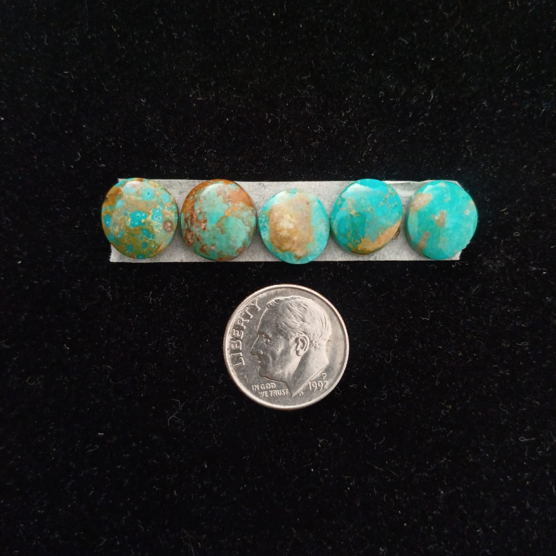 Mixed Turquoise Strip