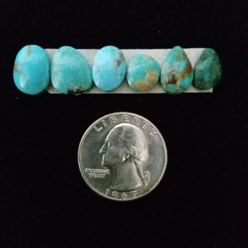 Turquoise Mix Strip