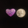 Purple Mojave Composite Heart